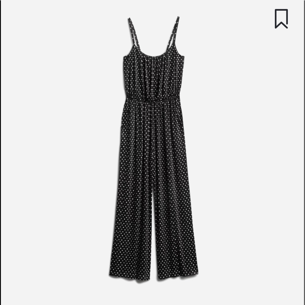 NWT KAILEIGH Jumper Black/White Polka Dots Size M